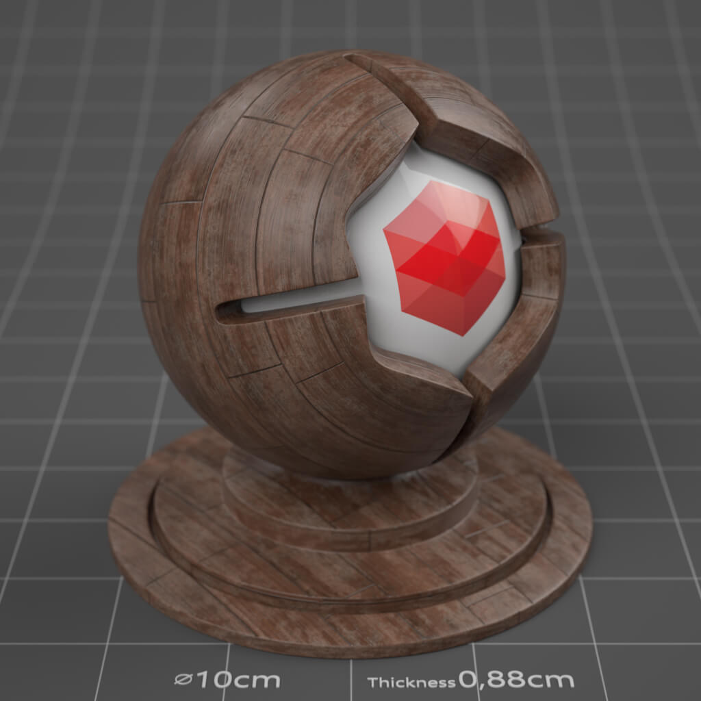 11_RS_Brown_Beech_Parquet_English_Worn_4K_Cinema_4D_Material_Wood