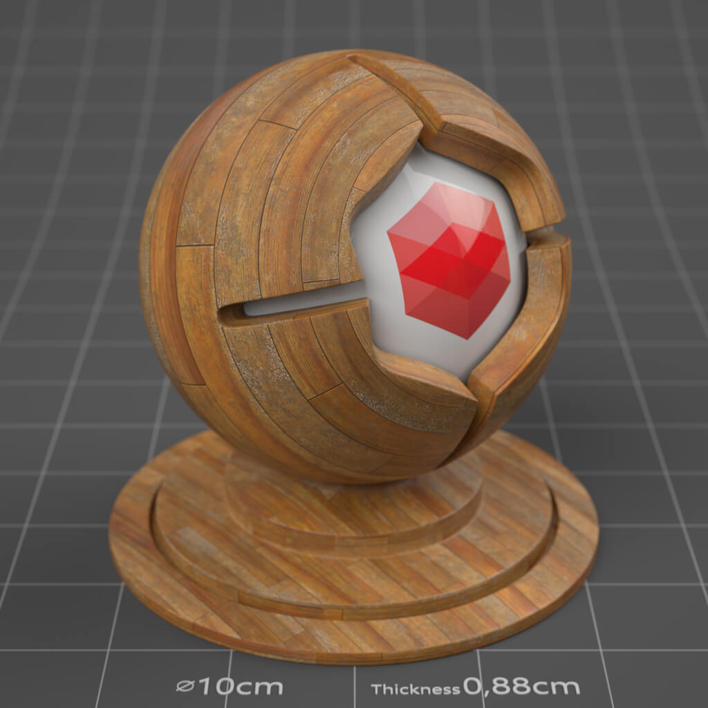 06_RS_Brown_Beech_Plank_Raw_4K_Cinema_4D_Material_Wood