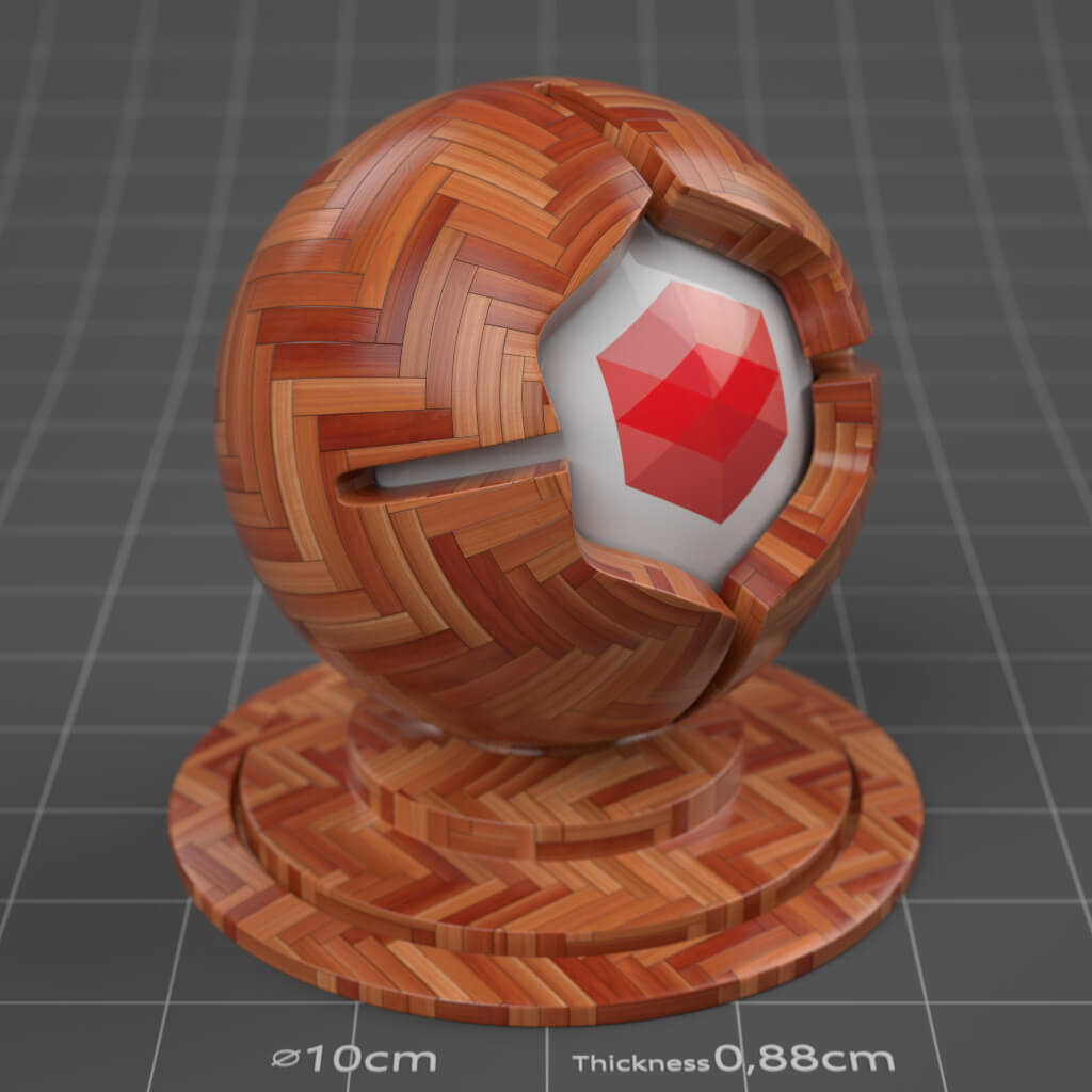 13_RS_American_Cherry_Parquet_Herringbone_4K_Cinema_4D_Material_Wood