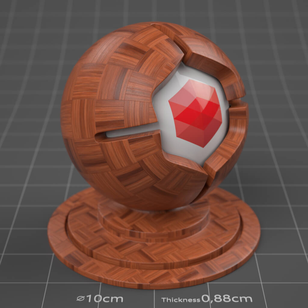14_RS_African_Mahogany_Parquet_Square_Basket_Smudged_4K_Cinema_4D_Material_Wood