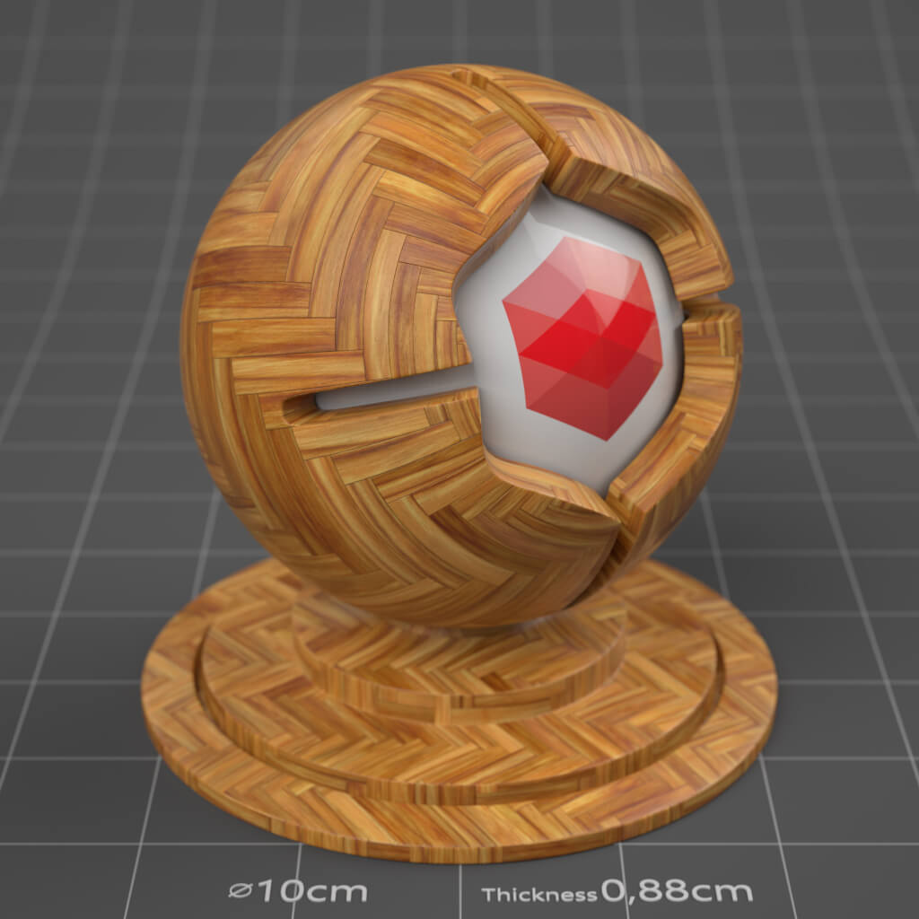 14_RS_White_Oak_Parquet_Herringbone_Smudged_4K_Cinema_4D_Material_Wood