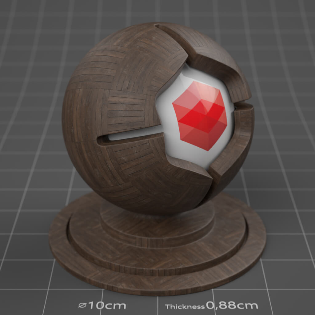 15_RS_Black_Walnut_Parquet_Square_Basket_Dirty_4K_Cinema_4D_Material_Wood