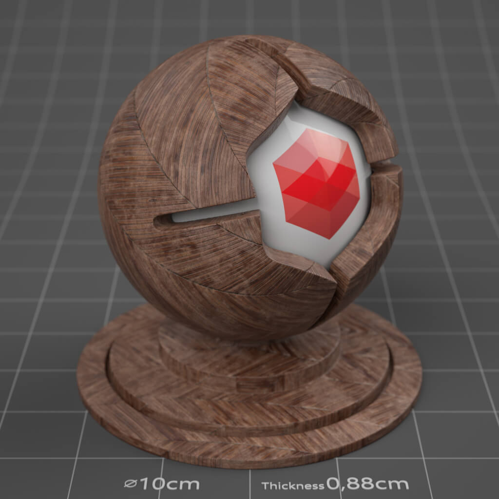 16_RS_Honduran_Mahogany_Parquet_Hungarian_Point_Worn_4K_Cinema_4D_Material_Wood