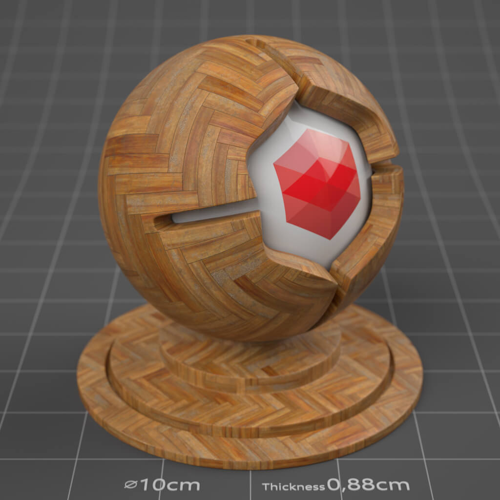 16_RS_White_Oak_Parquet_Herringbone_Worn_4K_Cinema_4D_Material_Wood