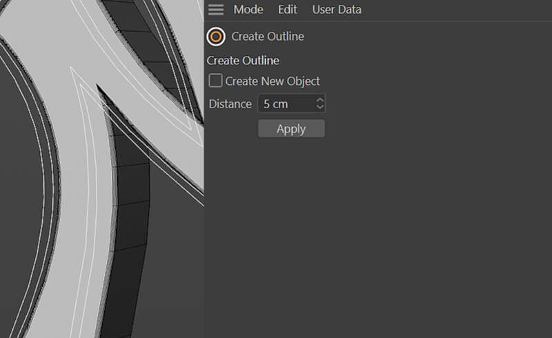 Cinema 4D Tutorial Create Spline Outline Tool