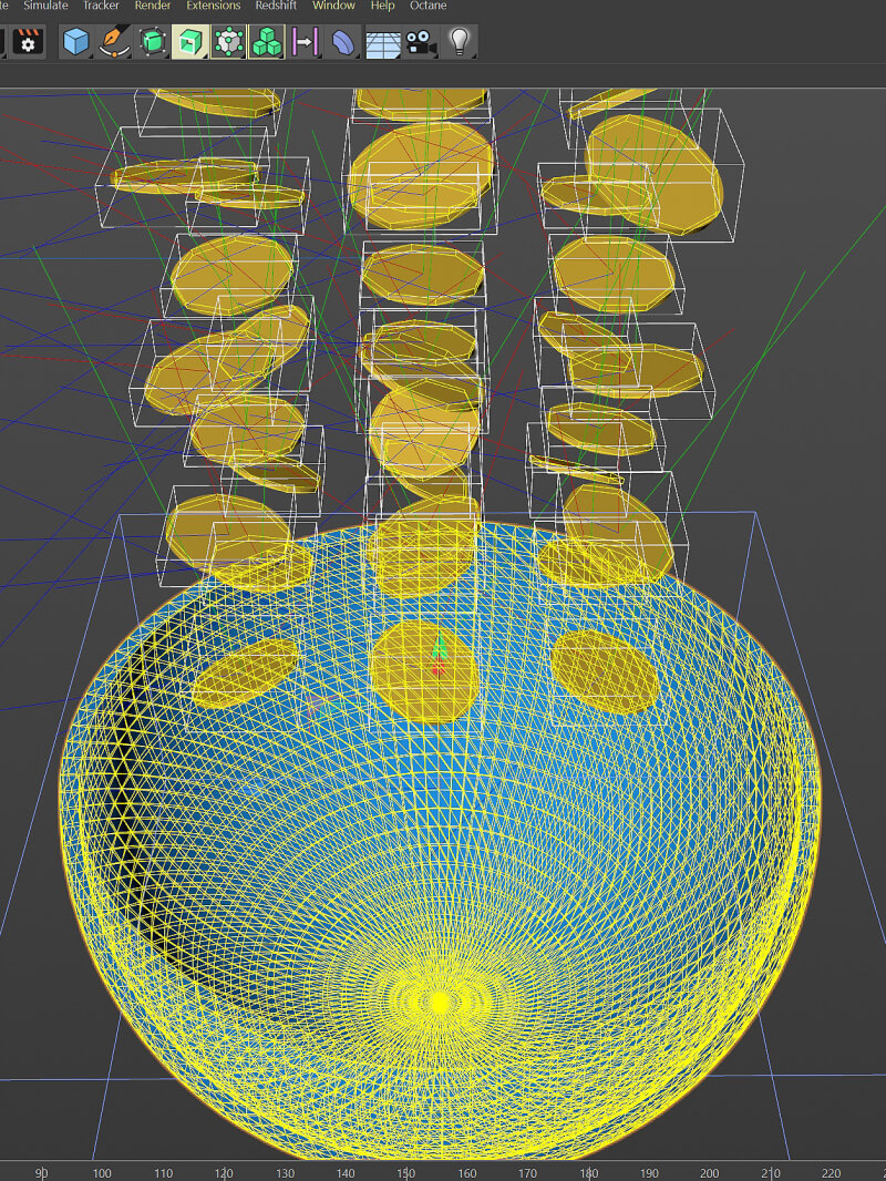 Cinema 4D Tutorial Trouble Shooting Jittery Dynamics Visualization