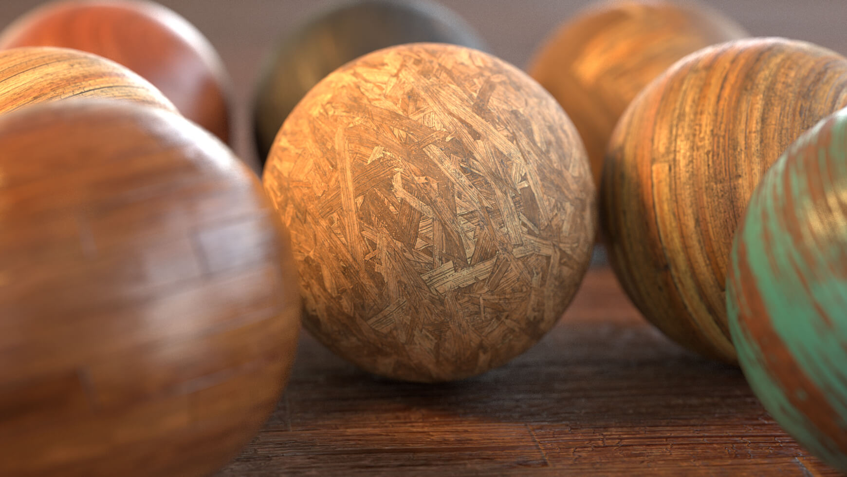 Redshift Cinema 4D Mutating Material Texture Pack Wood