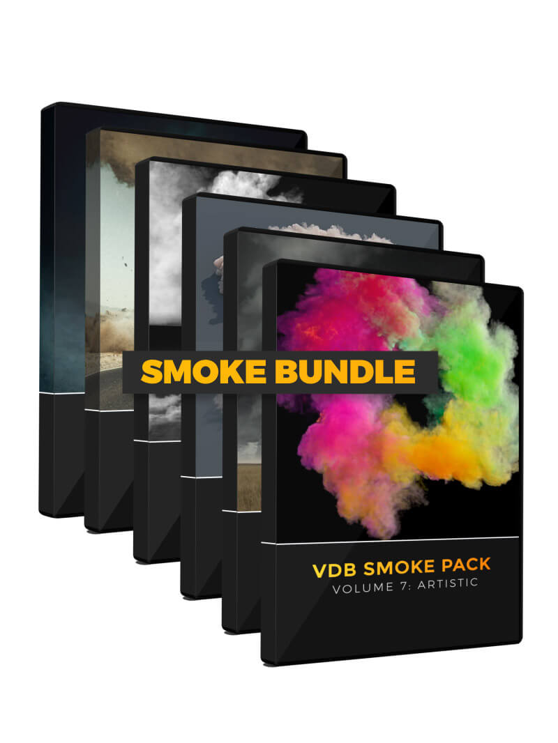 Smoke Bundle OpenVDB Assets