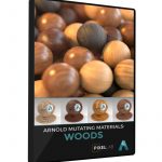 Arnold Mutating Materials Woods Cinema 4D