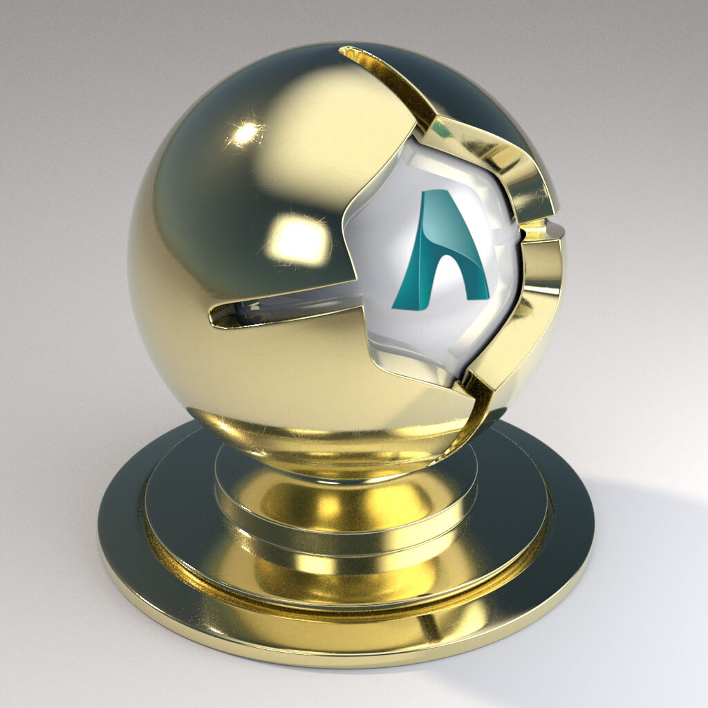 Cinema_4D_Arnold_Material_Pack_Mutating_Metal_Brass_Polished_Scratched_Moderate