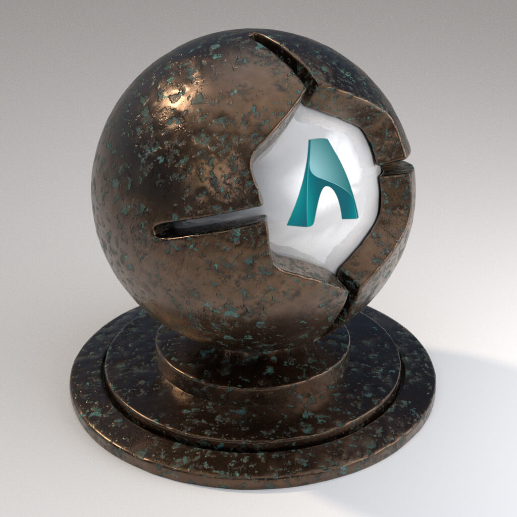 Cinema_4D_Arnold_Material_Pack_Mutating_Metal_Bronze_Natural_Damaged_Heavy