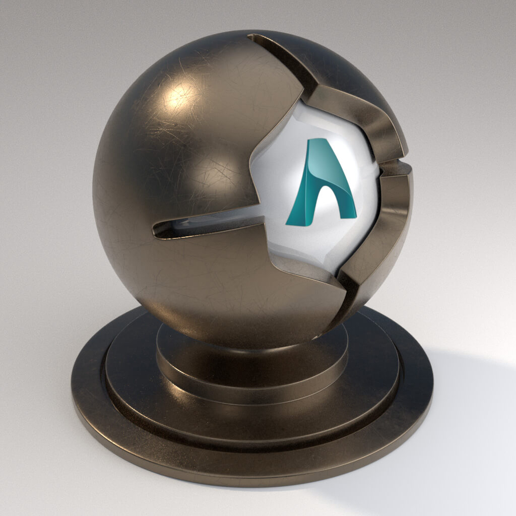 Cinema_4D_Arnold_Material_Pack_Mutating_Metal_Bronze_Natural_Scratched_Moderate