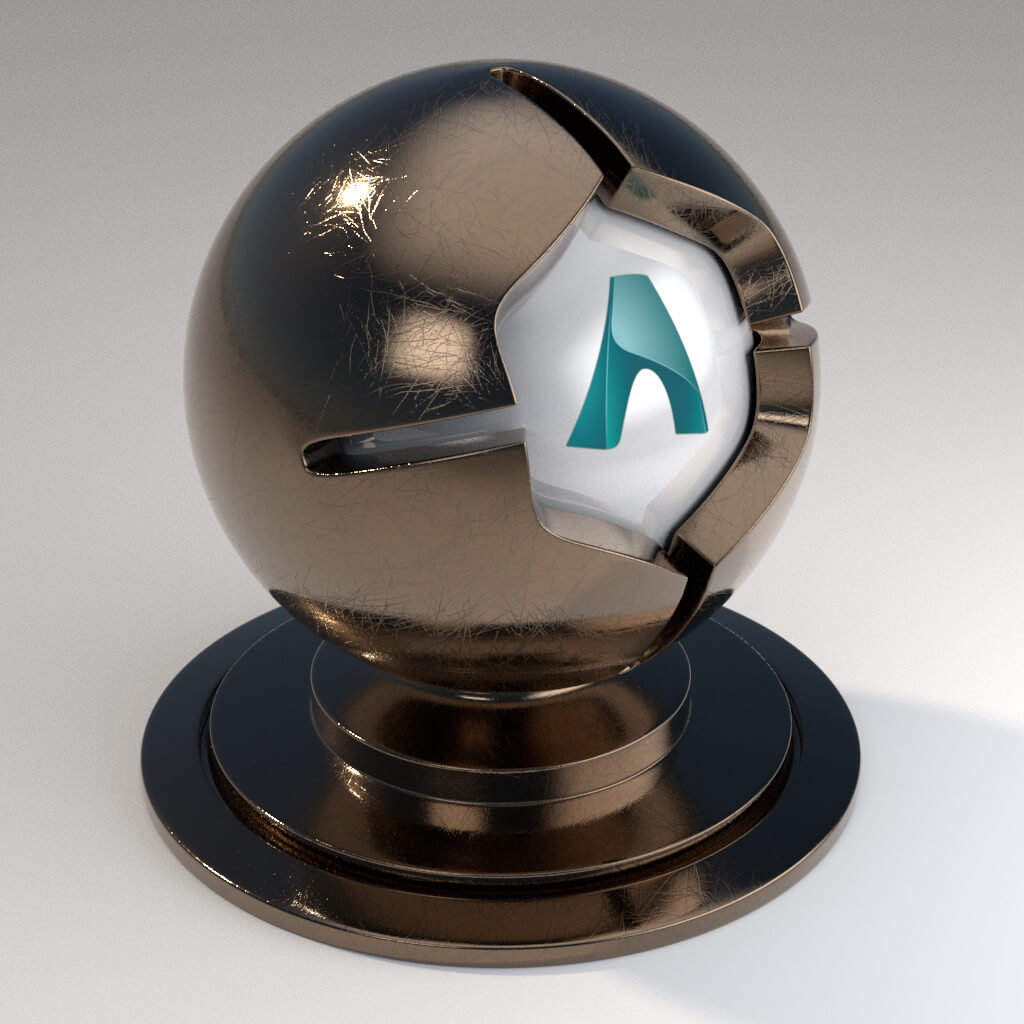 Cinema_4D_Arnold_Material_Pack_Mutating_Metal_Bronze_Polished_Scratched_Heavy