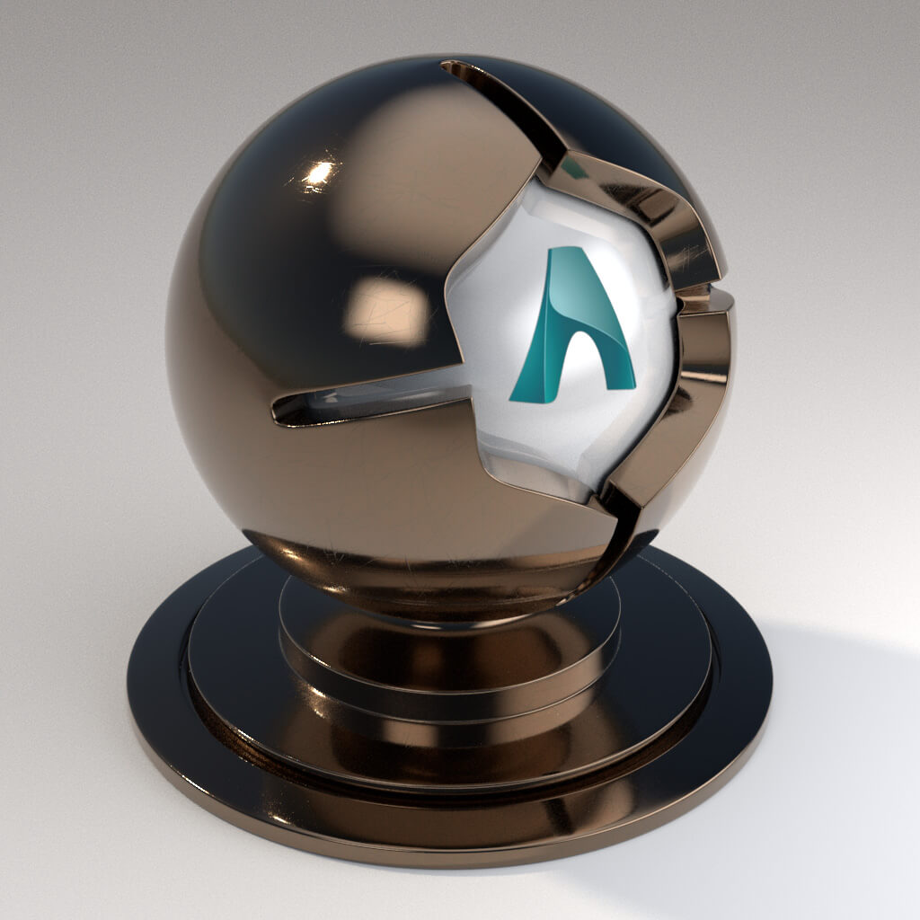 Cinema_4D_Arnold_Material_Pack_Mutating_Metal_Bronze_Polished_Scratched_Moderate