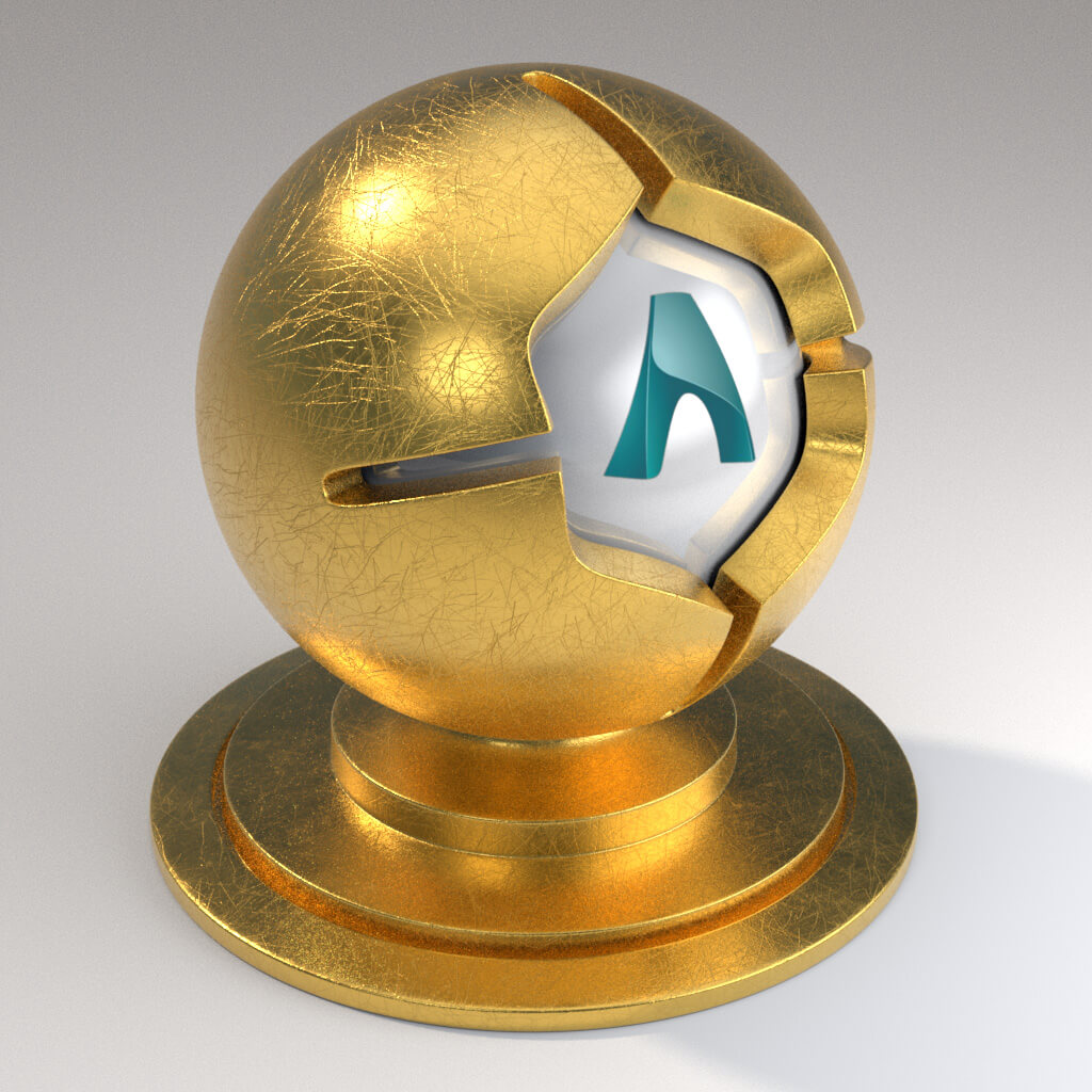 Cinema_4D_Arnold_Material_Pack_Mutating_Metal_Gold_Natural_Scratched_Heavy