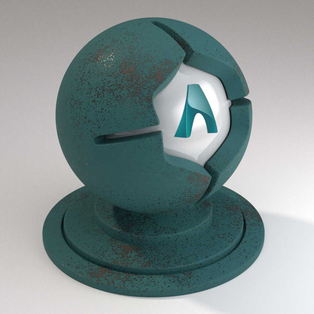 Cinema_4D_Arnold_Material_Pack_Mutating_Metal_Iron_Painted_Chipped_Slight