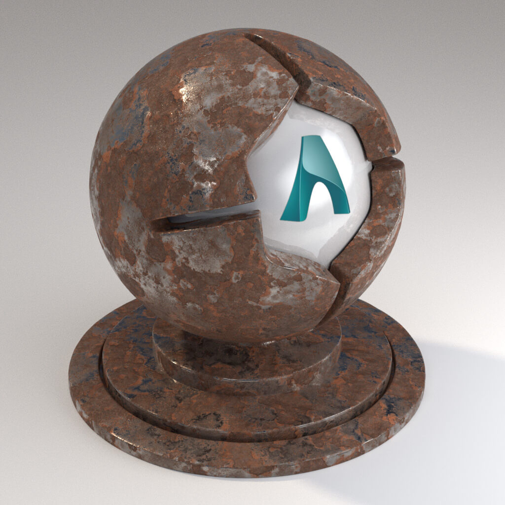 Cinema_4D_Arnold_Material_Pack_Mutating_Metal_Iron_Polished_Damaged_Heavy