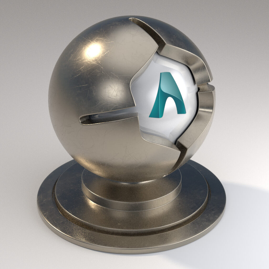 Cinema_4D_Arnold_Material_Pack_Mutating_Metal_Platinum_Natural_Scratched_Moderate