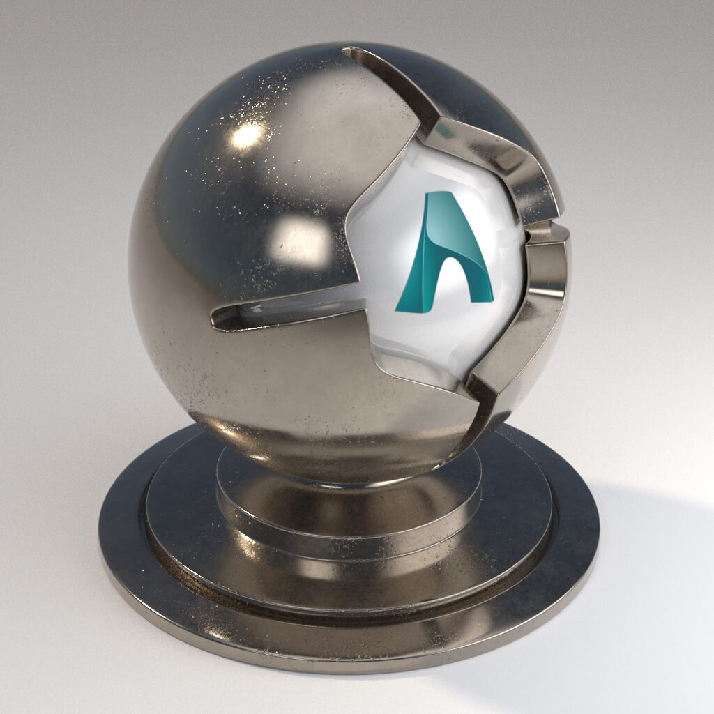Cinema_4D_Arnold_Material_Pack_Mutating_Metal_Platinum_Polished_Damaged_Moderate