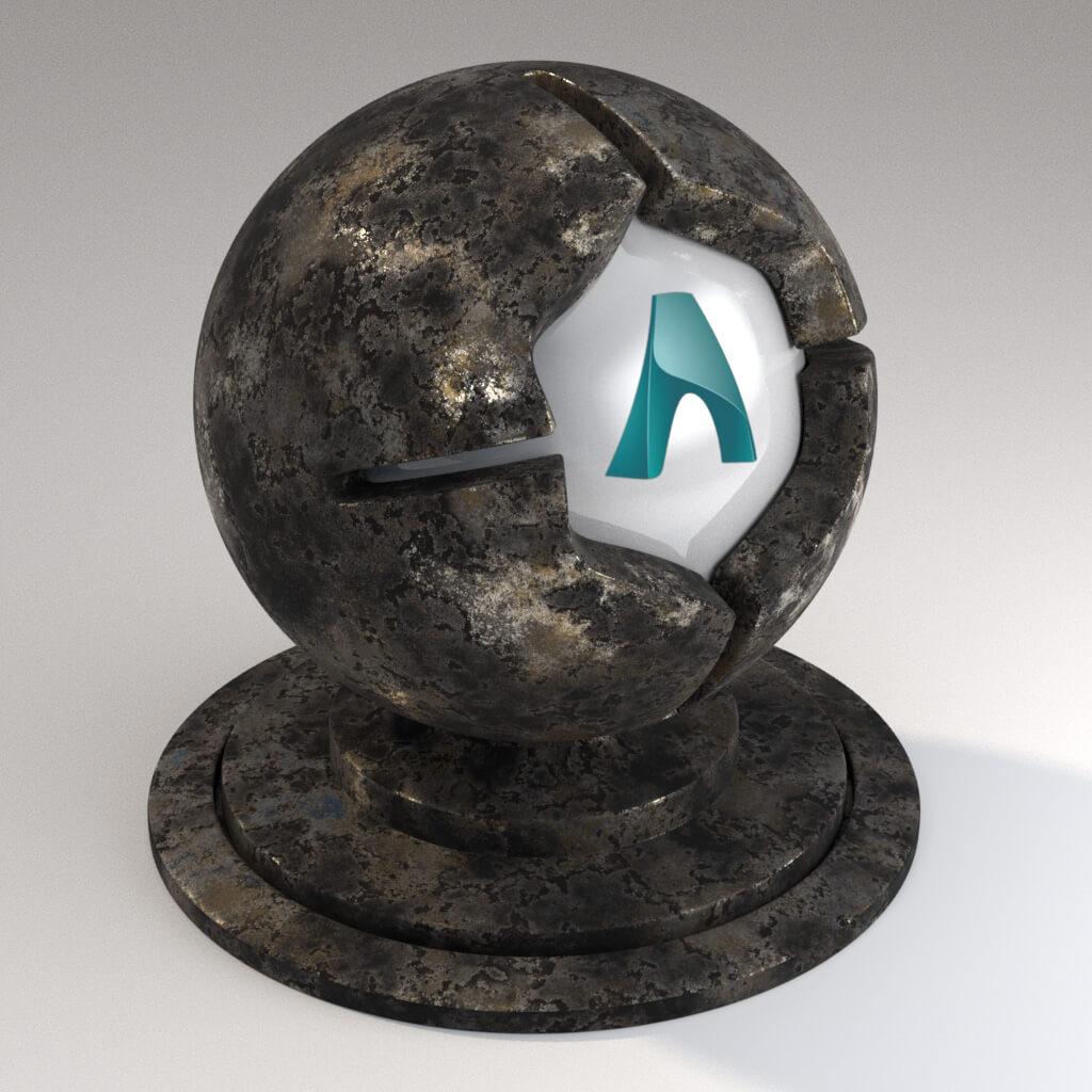 Cinema_4D_Arnold_Material_Pack_Mutating_Metal_Silver_Corroded_Heavy
