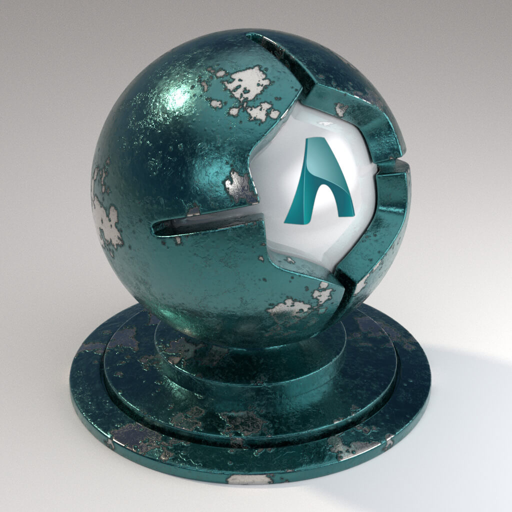 Cinema_4D_Arnold_Material_Pack_Mutating_Metal_Silver_Painted_Peeling_Moderate