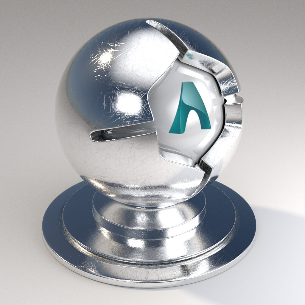 Cinema_4D_Arnold_Material_Pack_Mutating_Metal_Silver_Polished_Scratched_Heavy