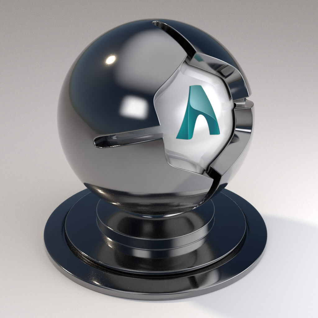 Cinema_4D_Arnold_Material_Pack_Mutating_Metal_Steel_Stainless_Mirror_Finish