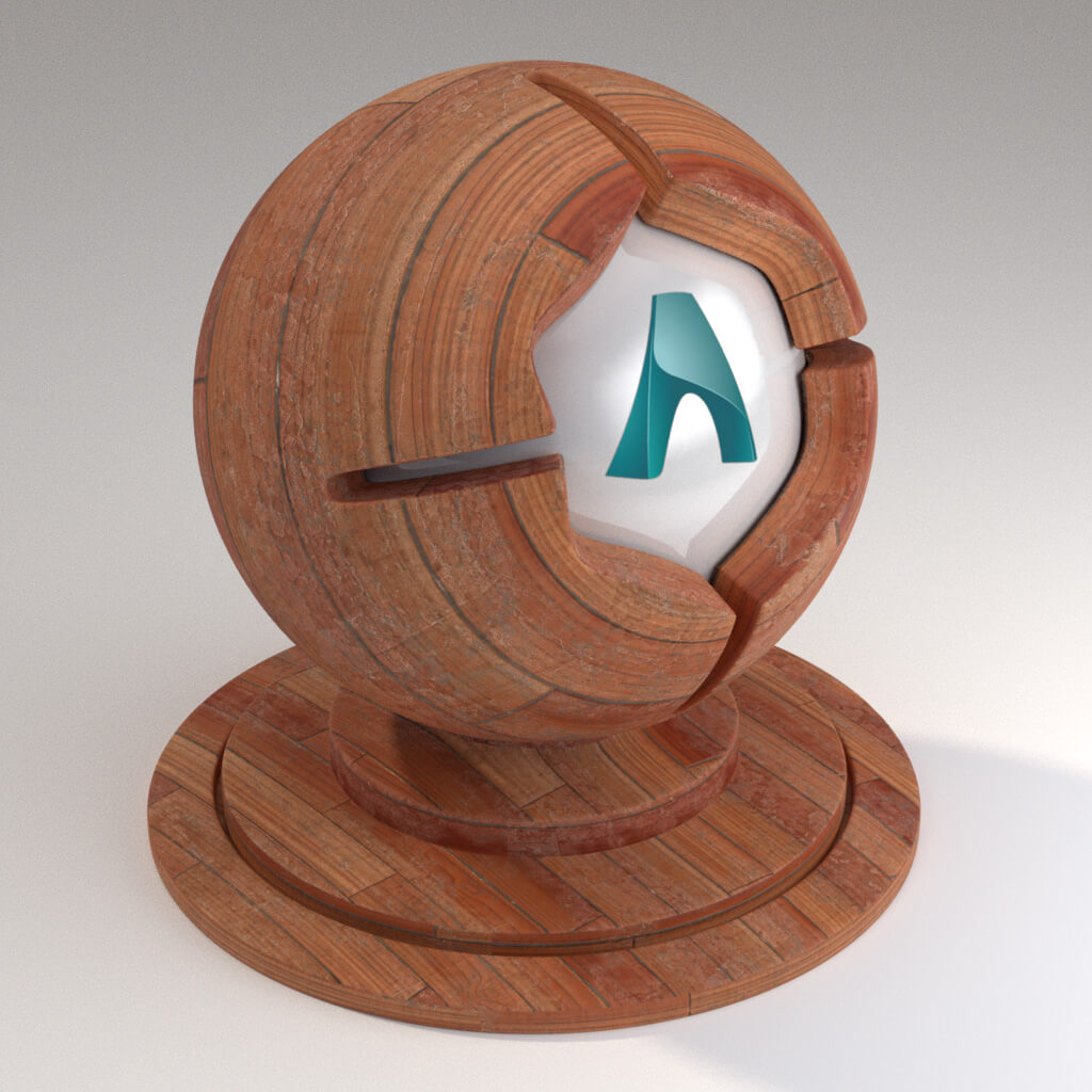 Cinema_4D_Arnold_Material_Pack_Mutating_Wood_American_Cherry_Parquet_English_Worn_4K