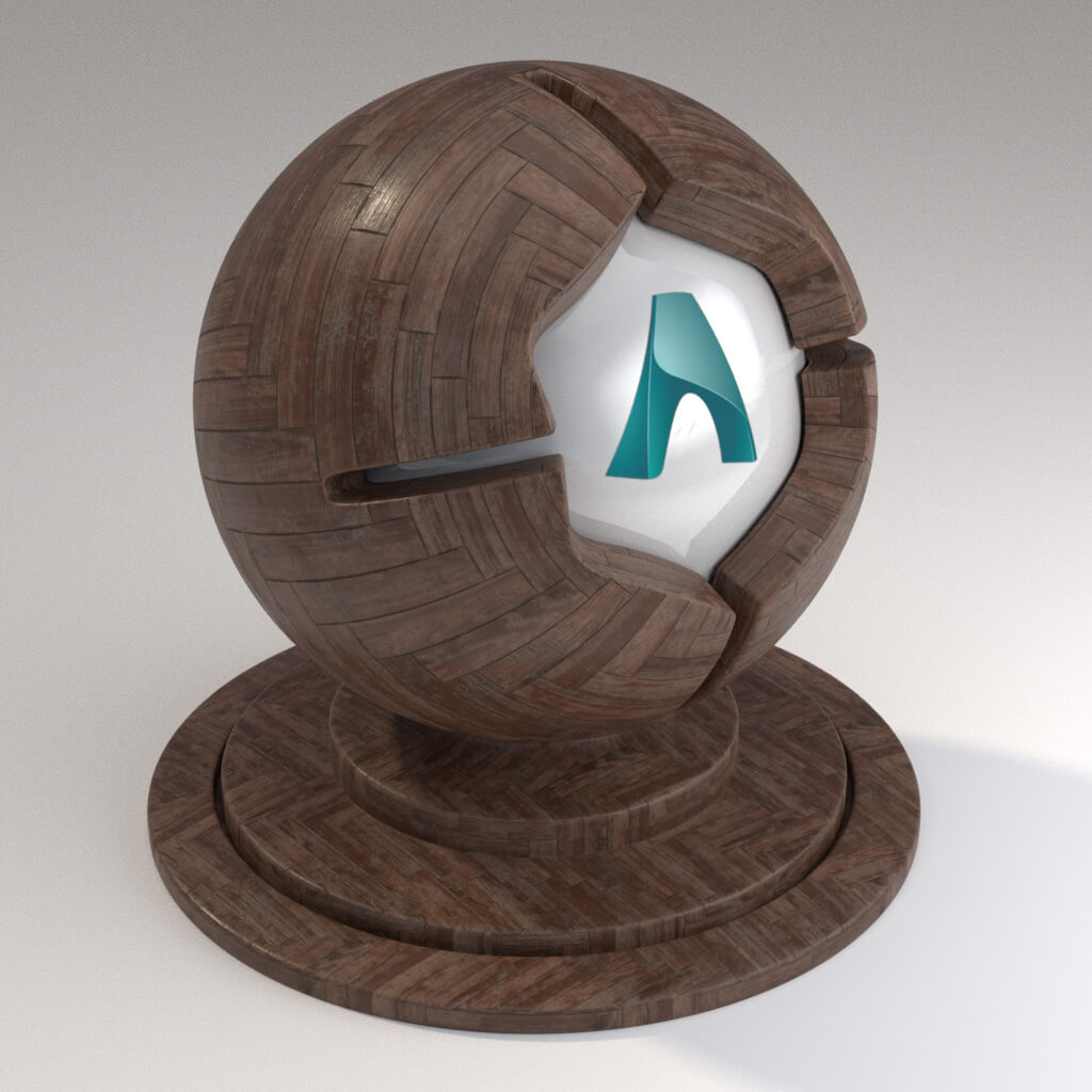 Cinema_4D_Arnold_Material_Pack_Mutating_Wood_Brown_Beech_Parquet_Herringbone_Worn_4K