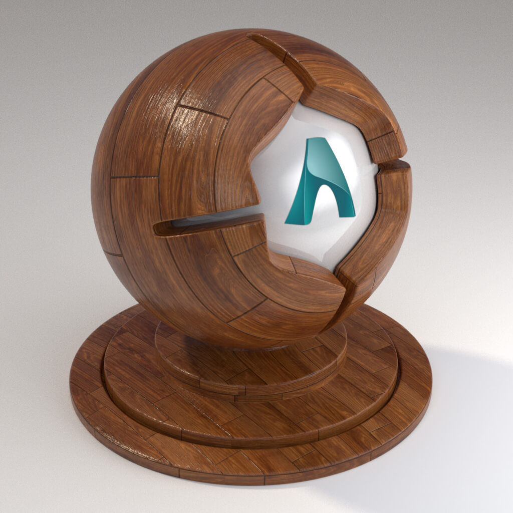 Cinema_4D_Arnold_Material_Pack_Mutating_Wood_Brown_Hickory_Parquet_English_4K