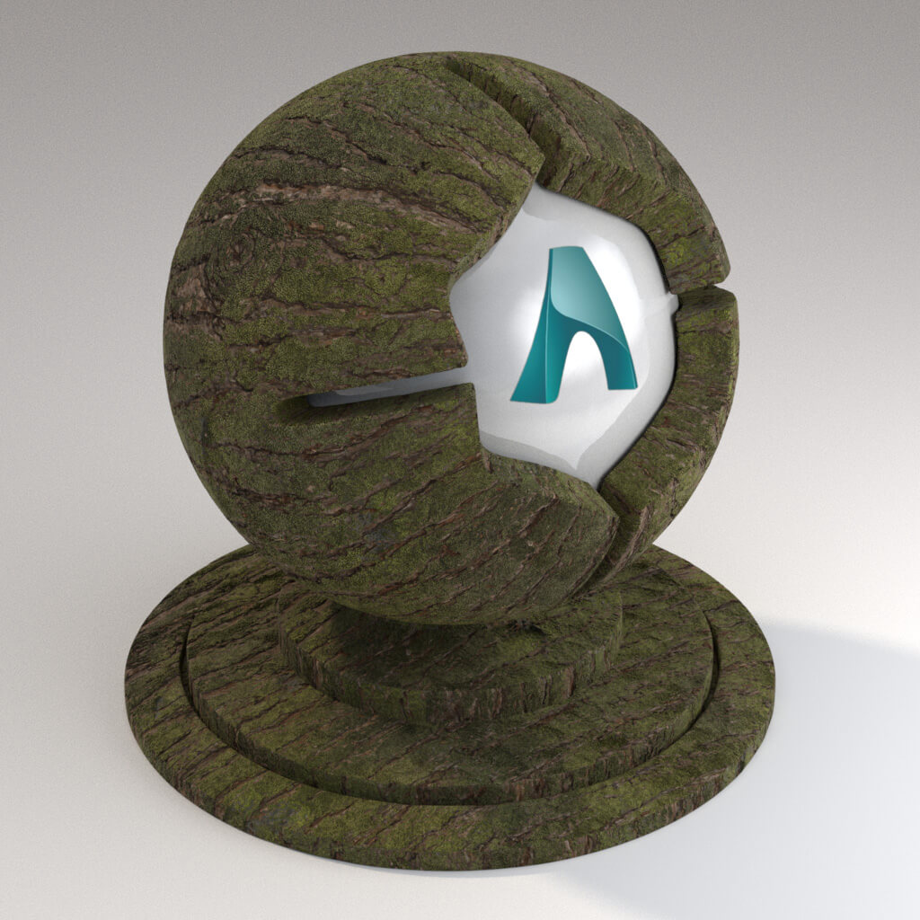 Cinema_4D_Arnold_Material_Pack_Mutating_Wood_Pine_Bark_03_Mossy2_4K