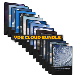 VDB Cloud Bundle VFX 3D Animated Assets Pixel Lab