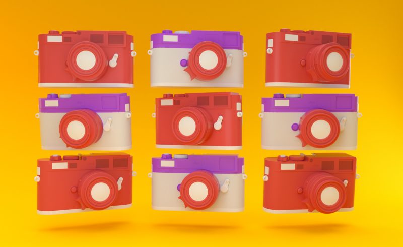 Free Cinema 4D 3D Model Leica M9 Camera
