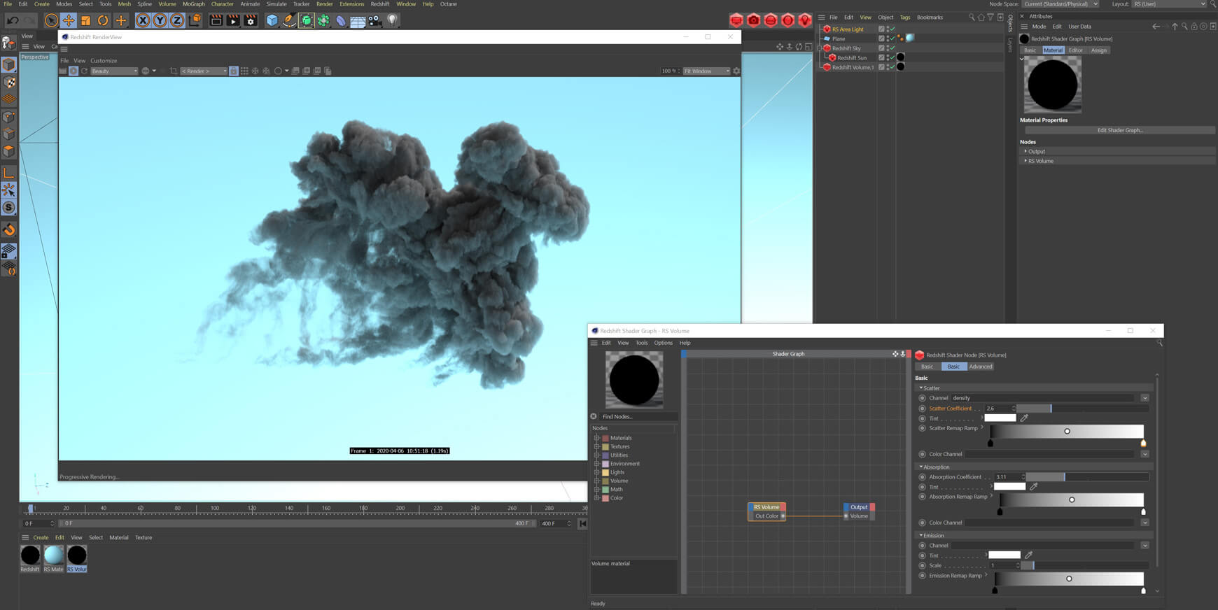 VDB Cloud Pack Volume 2 Redshift Cinema 4D Octane Houdini