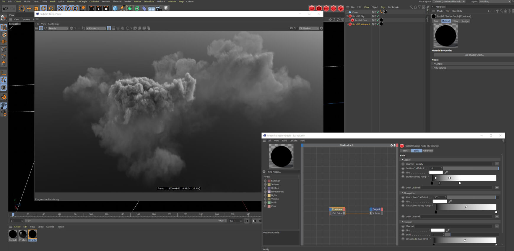 VDB Cloud Pack Volume 2 Redshift Cinema 4D Octane Houdini