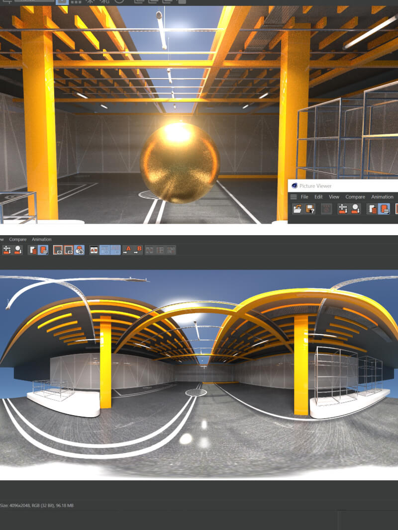 Create Your Own HDRI Maps In Cinema 4D + Redshift - The Pixel Lab