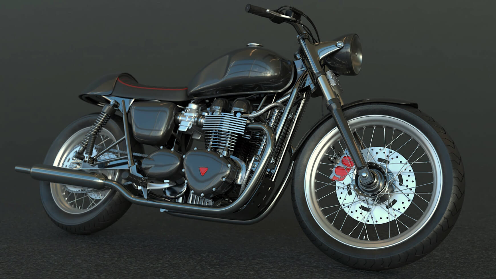 Cinema 4D 3D Model Free Motorcycle Texture Contest