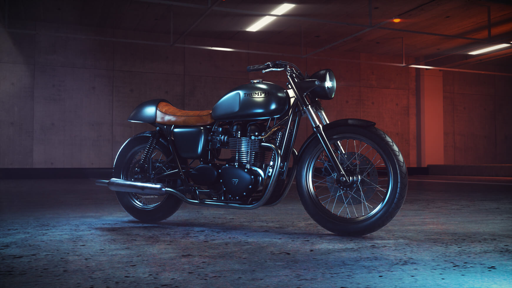 Cinema 4D 3D Model Free Motorcycle Texture Contest
