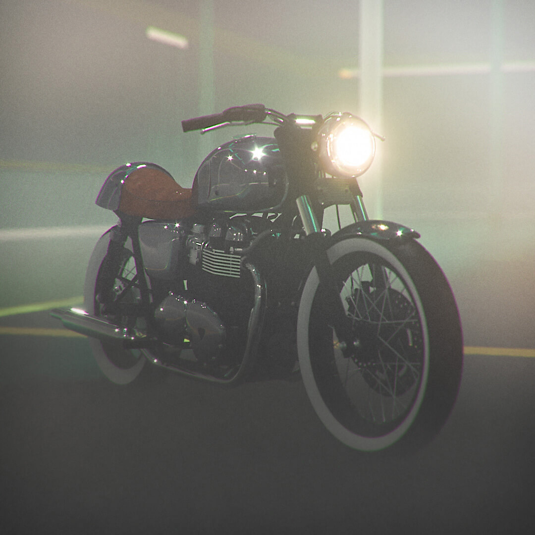 Cinema 4D 3D Model Free Motorcycle Texture Contest