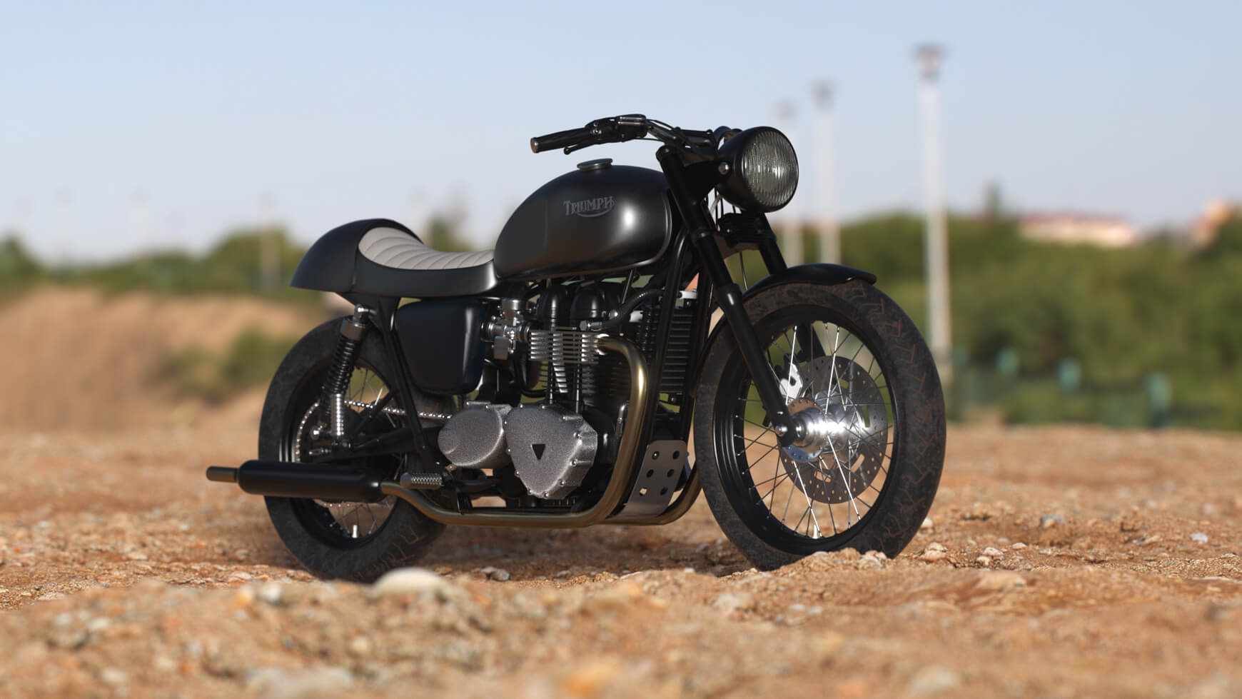 Cinema 4D 3D Model Free Motorcycle Texture Contest