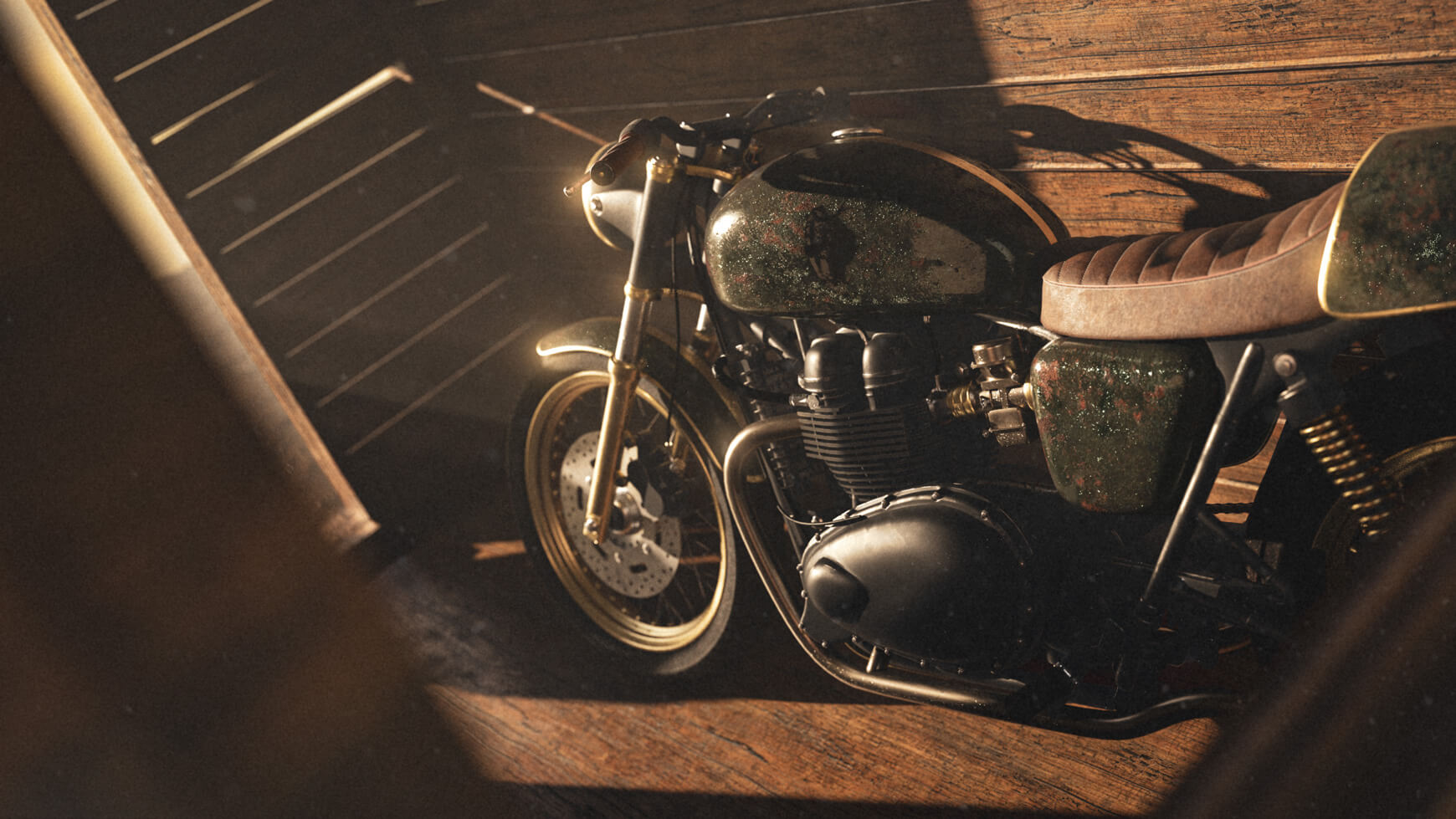 Cinema 4D 3D Model Free Motorcycle Texture Contest