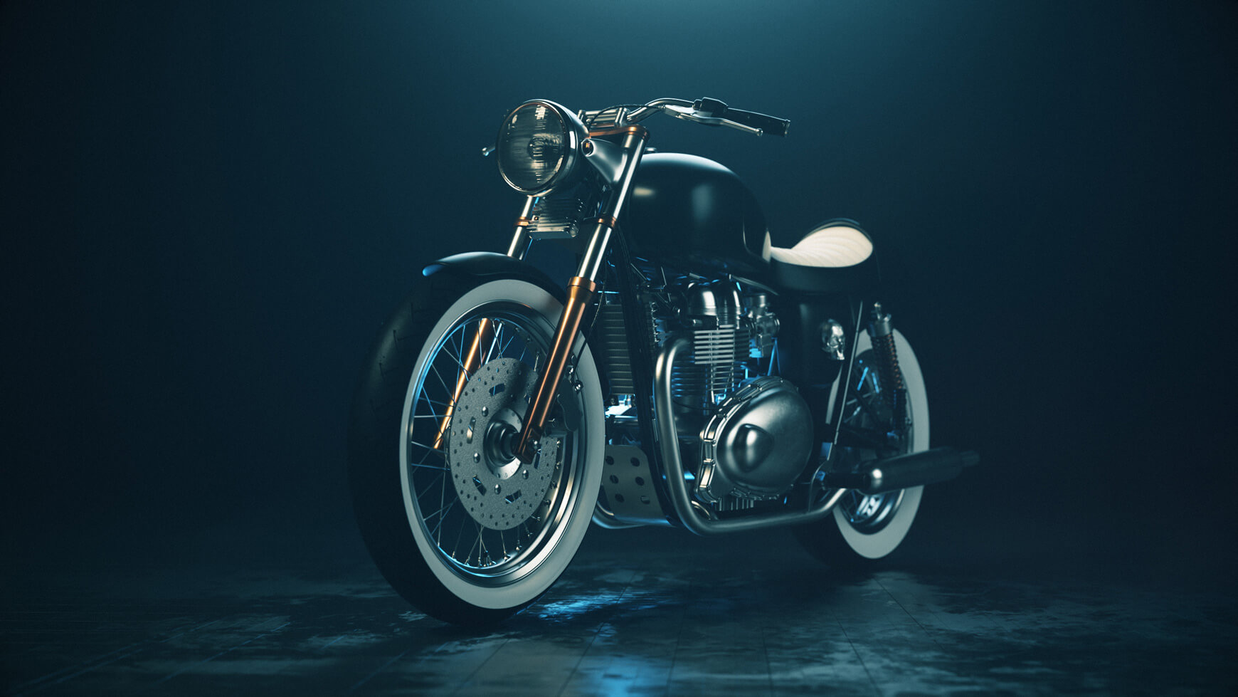 Cinema 4D 3D Model Free Motorcycle Texture Contest