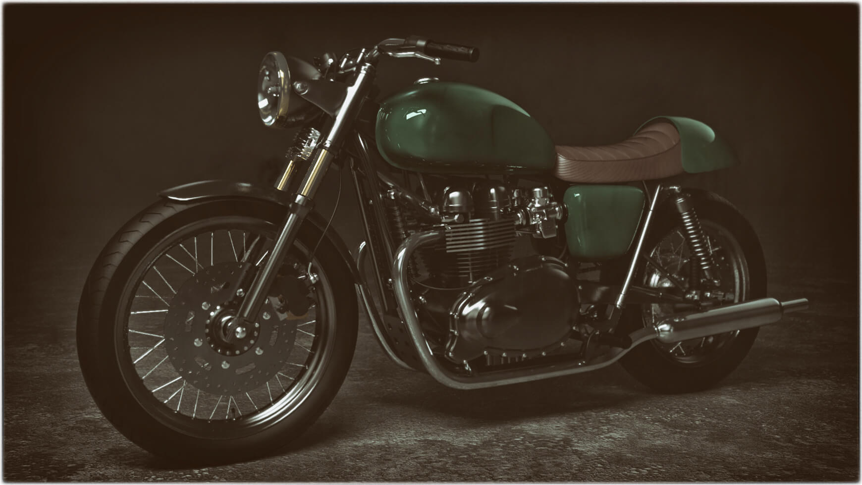 Cinema 4D 3D Model Free Motorcycle Texture Contest