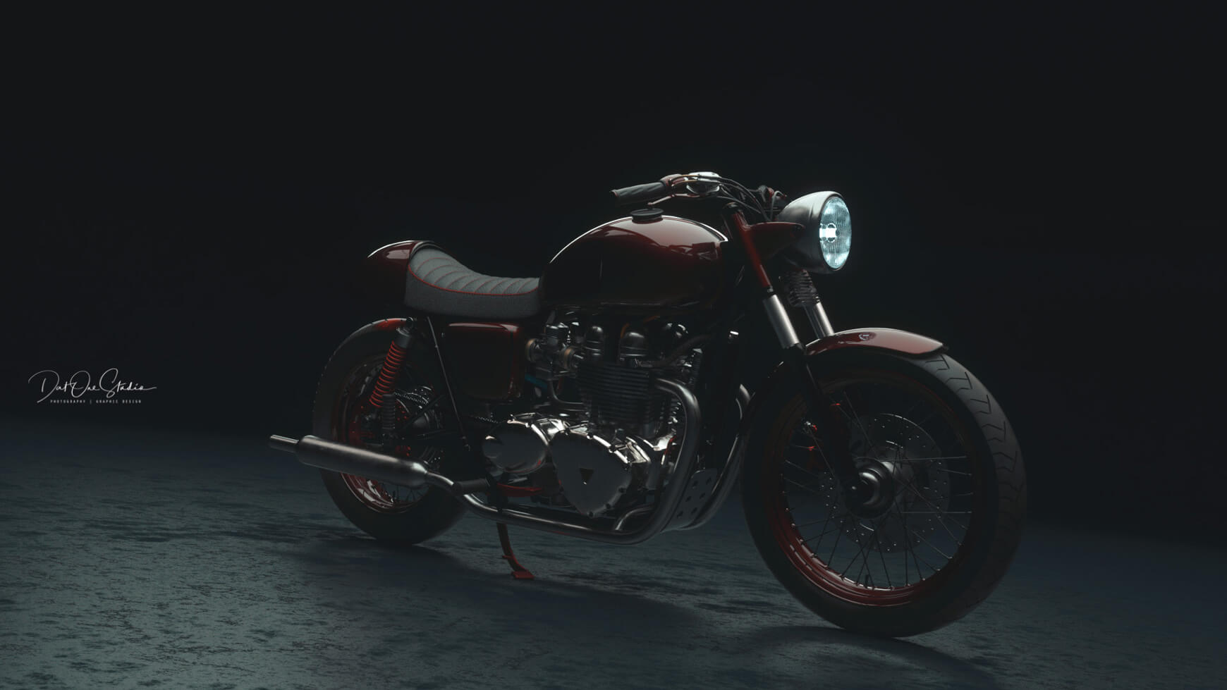 Cinema 4D 3D Model Free Motorcycle Texture Contest