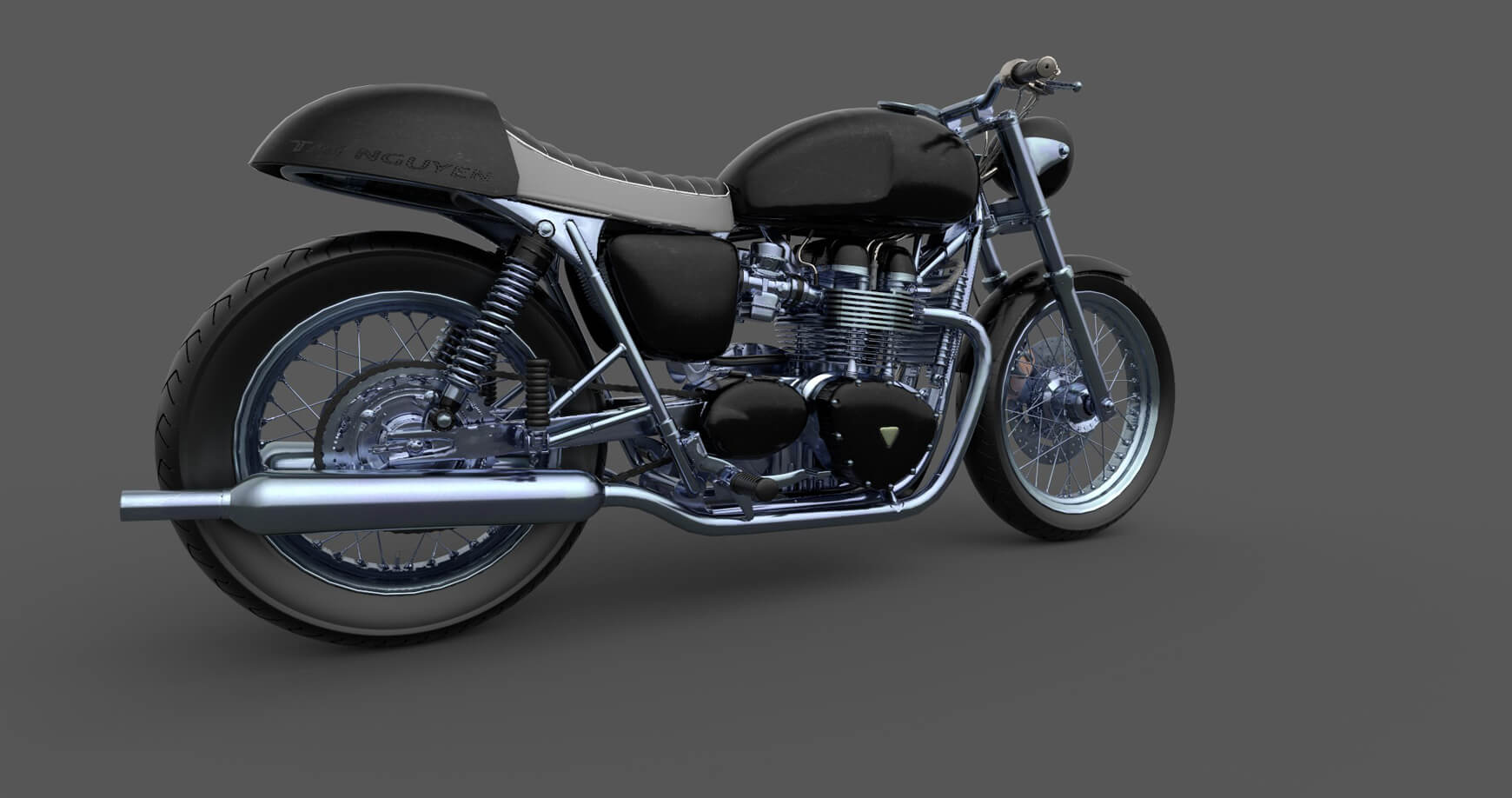 Cinema 4D 3D Model Free Motorcycle Texture Contest