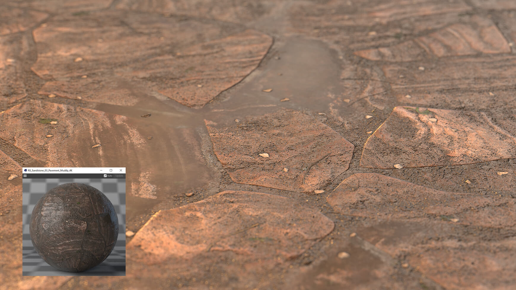 Cinema 4D Redshift RS Material Pack Stones Rock Granite Cliff Tiles