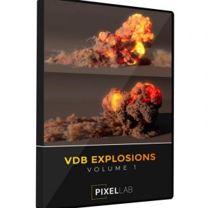 VDB Volume Explosions Pack Fire Smoke VFX