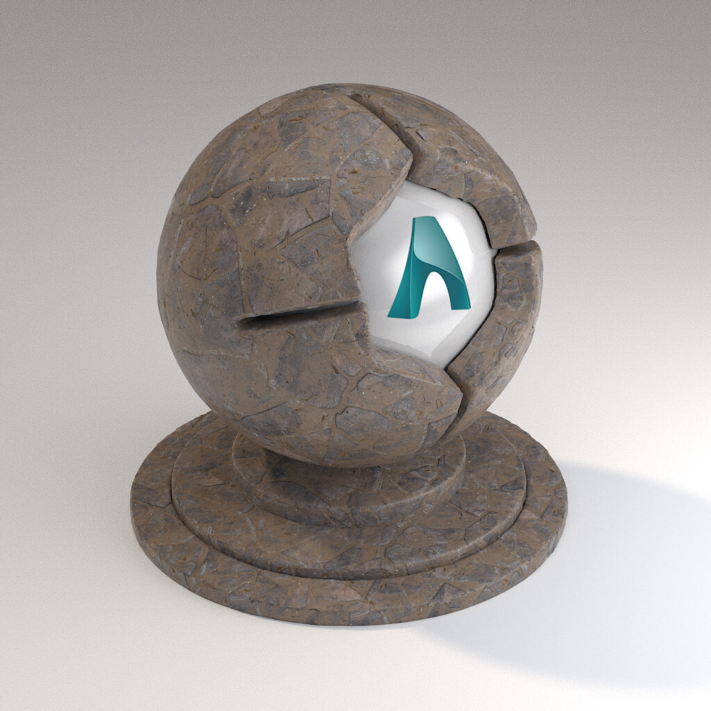Cinema 4D Arnold Material Pack Stones Rock Fieldstone Pavement Tiles