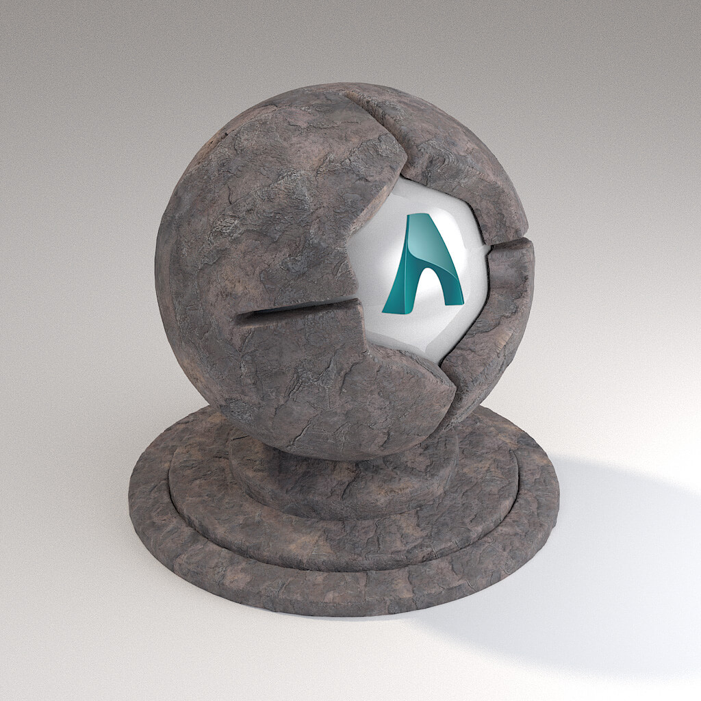 Cinema 4D Arnold Material Pack Stones Rock Slate Fieldstone Tiles