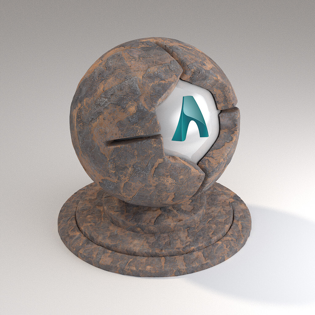 Cinema 4D Arnold Material Pack Stones Rock Slate Fieldstone Tiles